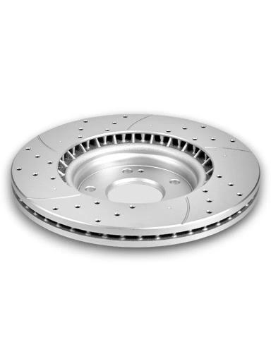 Диск тормозной передний вентилируемый DSK-F165P