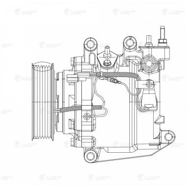 Компрессор кондиционера LCAC 23SA