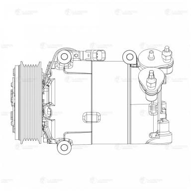 Компрессор кондиционера LCAC 1078
