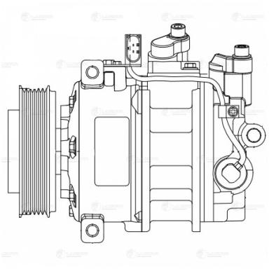 Компрессор кондиционера LCAC 1855