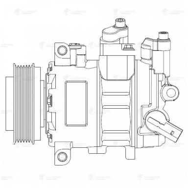 Компрессор кондиционера LCAC 1880