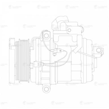 Компрессор кондиционера LCAC 1950