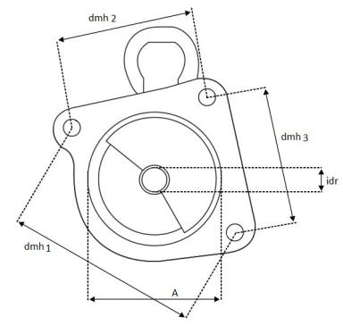 Крышка стартера передняя TT81749