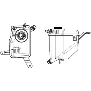 Бачок расширительный LET 2607
