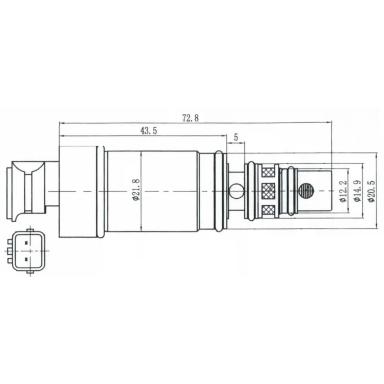 Клапан кондиционера LCCV 0806