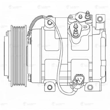 Компрессор кондиционера LCAC 1951
