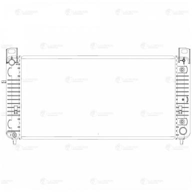 Радиатор двигателя LRc 0565