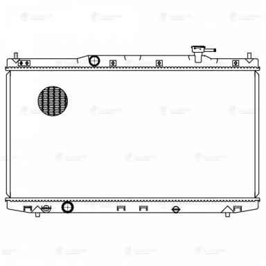 Радиатор двигателя LRc 2313