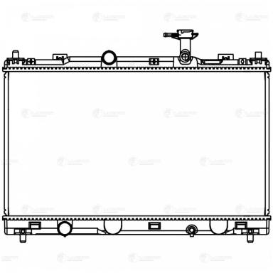 Радиатор двигателя LRc 2444