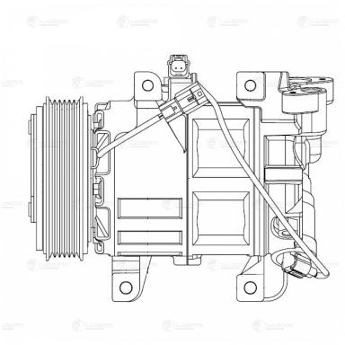 Компрессор кондиционера LCAC 1432