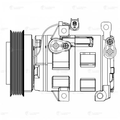 Компрессор кондиционера LCAC 2550