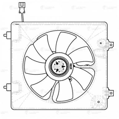 Мотор вентилятора охлаждения LFAC 2319