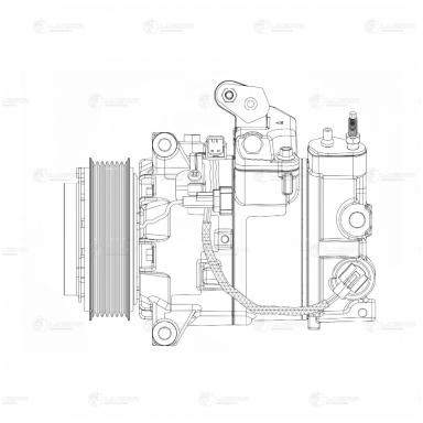 Компрессор кондиционера LCAC 1435