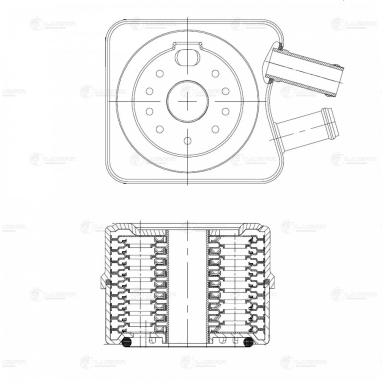 Радиатор масляный LOc 1828