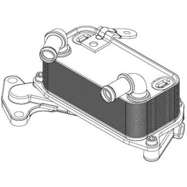 Радиатор масляный LOc 1801