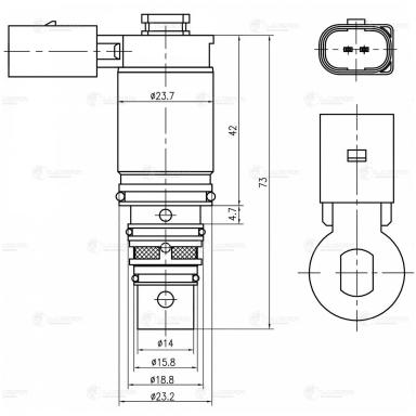 Клапан кондиционера LCCV 1803
