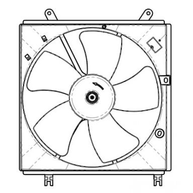 Мотор вентилятора охлаждения LFK 1928