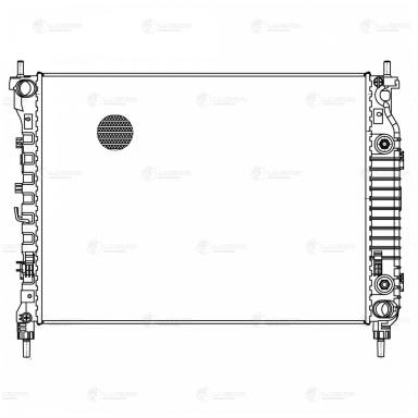 Радиатор двигателя LRc 05190