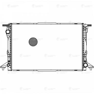 Радиатор двигателя LRc 1860