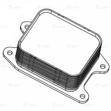 Радиатор масляный LOc 1807