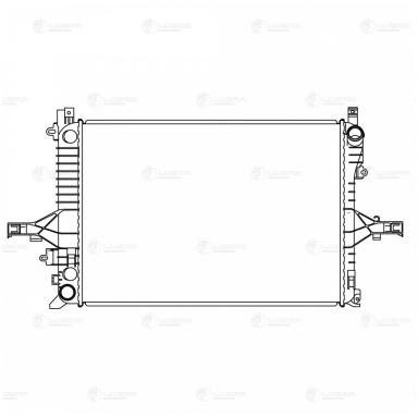 Радиатор двигателя LRc 1056