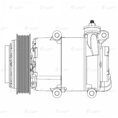 Компрессор кондиционера LCAC 1089