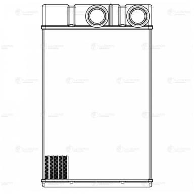 Радиатор отопителя LRh 0551