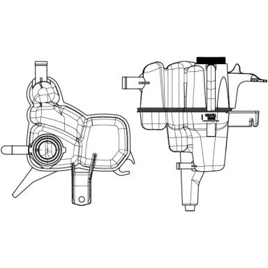 Бачок расширительный LET 1003