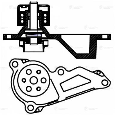 ВОДЯНОЙ НАСОС LWP 0911