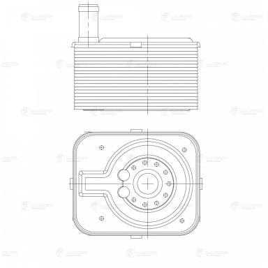 Радиатор масляный LOc 1838