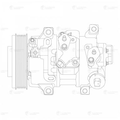 Компрессор кондиционера LCAC 19D4