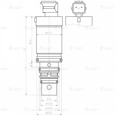 Клапан кондиционера LCCV 1007